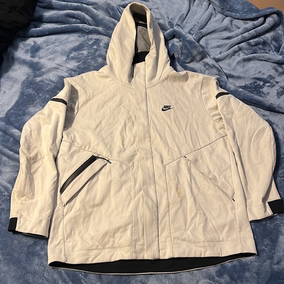 Nike Men NSW TECH Fleece Repel Windrunner Jacket 867658-07 - Picture 4 of 11